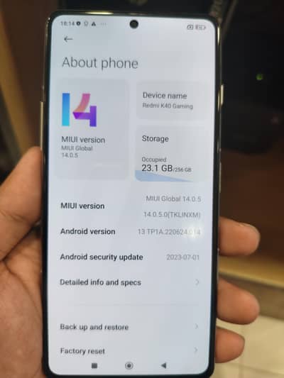 Xiaomi Redmi K40 Gaming