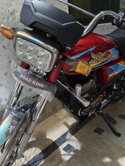 Road King Electric Bike 80-90 kilometer Range