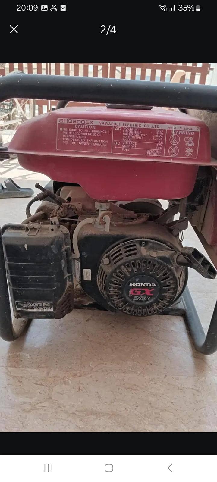 Generator Elemax 5kv 3