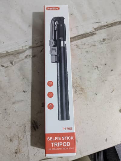 Brand New Selfie Stick Tripod with Bluetooth Remote