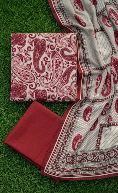 Digital Printed Premium Summer Lawn Unstitched Dress
