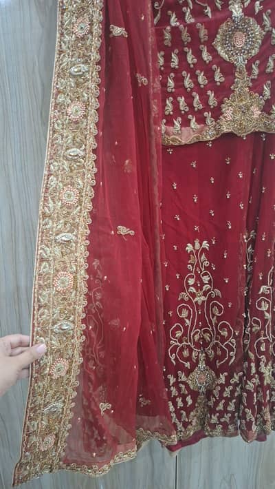 Beautiful Bridal lehnga for sell in excellent condition