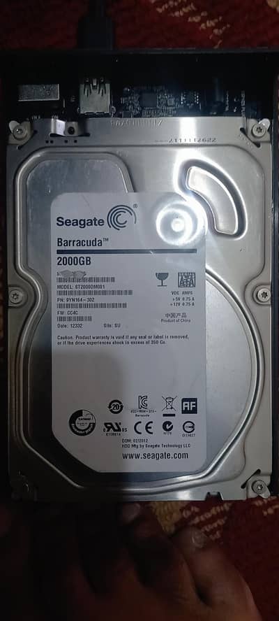 Sata HDD 2TB
