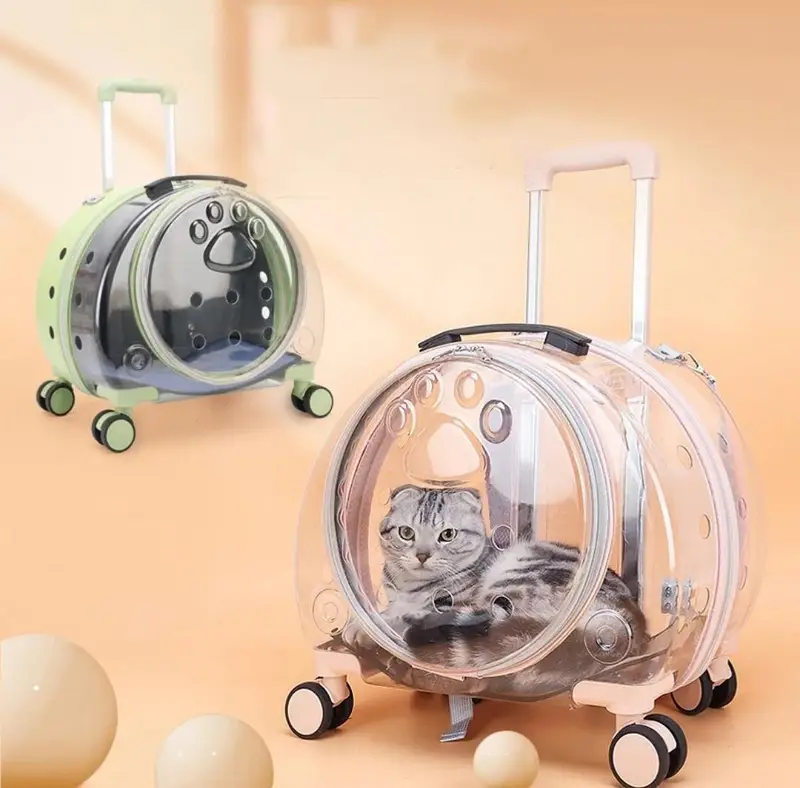 pet travelling trolly backpack 2 in one — photo 4