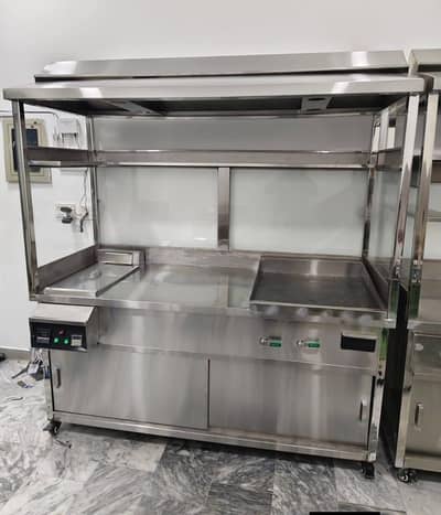 Burger Fries counter for selling brand new