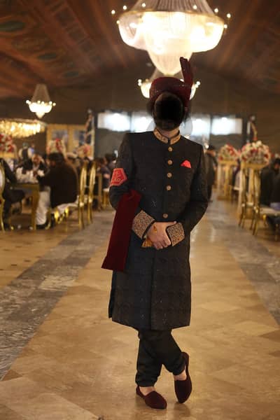 Elegant Wedding Sherwani for Sale – Excellent Condition