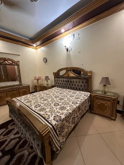 Bed Set with site tables,dressings table & many more