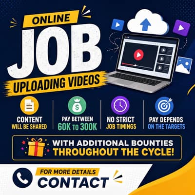 Online job / Videos Uploading