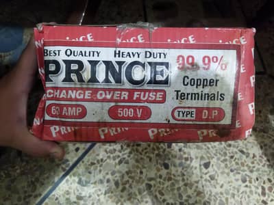 Prince Change Over Fuse 500 Volts