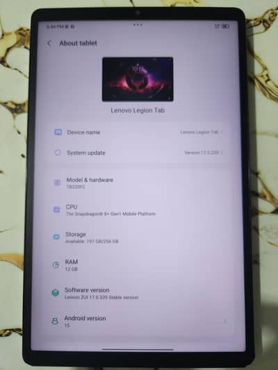 Lenovo legion. 12gb. . 256gb