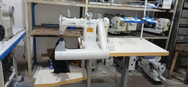 WE DEAL IN ALL TYPES OF INDUSTRIAL SEWING MACHINES