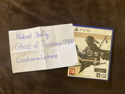 Ghost of Tsushima PS5 for sale