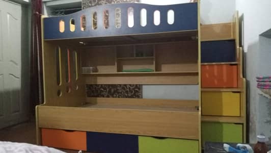 kids beautiful furniture bed decorated 03096966445