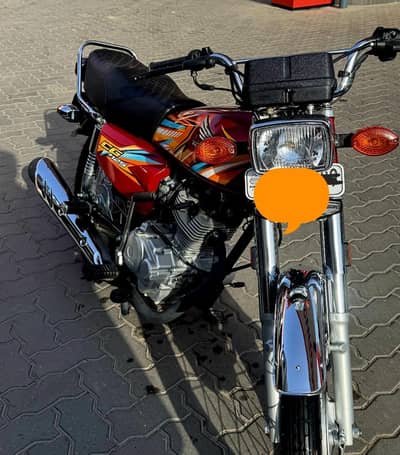 Honda CG 125 Urgent For Sale | Brand New | 2k Used Only