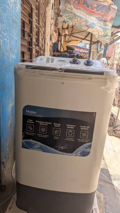 Haier washing machine for sale- . like new condition