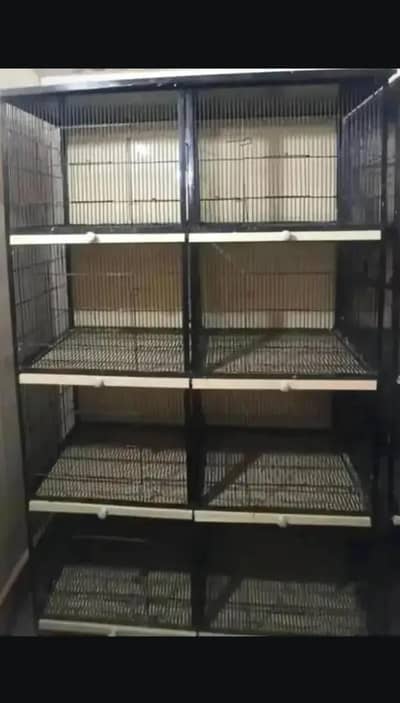 8 portion iron cage lovebirds peigon bird
