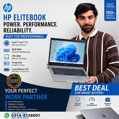 HP EliteBook Laptop For Sale