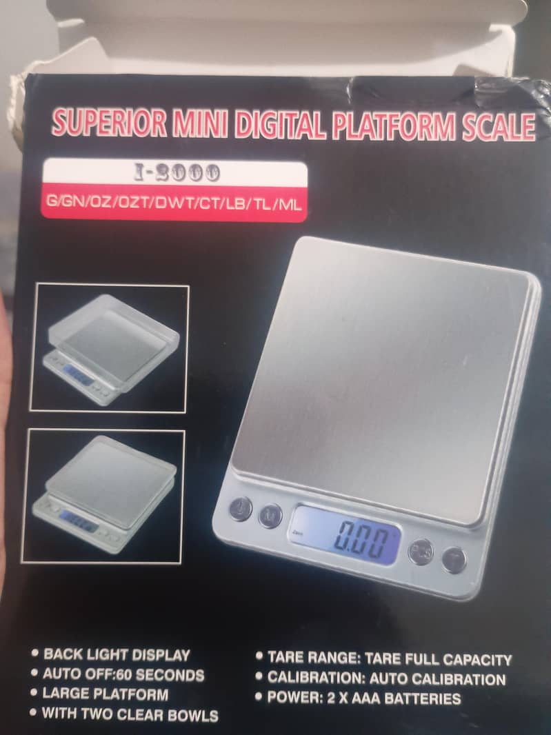 Digital kitchen scale 1