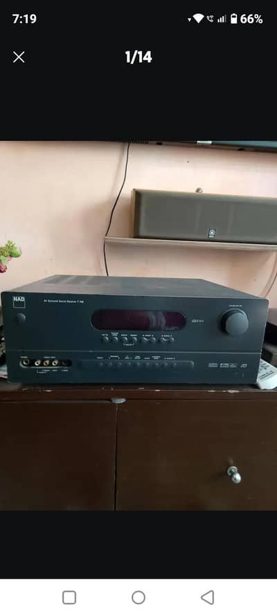 NAD T 753 dts 6.1 220 volt amplifier