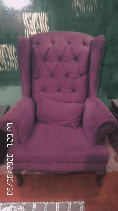 Diwan chair 2 chair with table