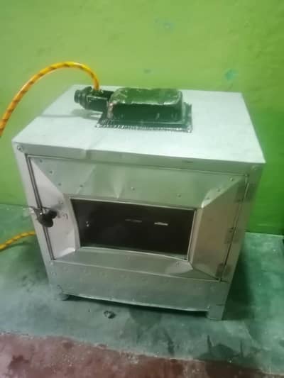 Double burner oven