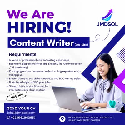 Content Writer