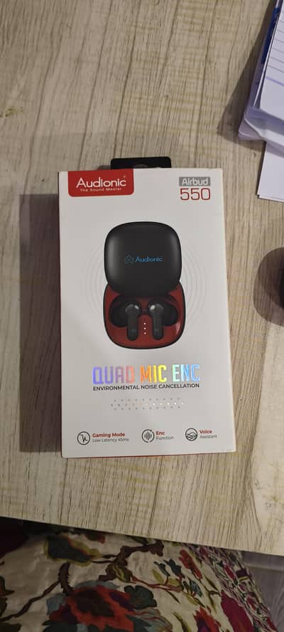 BRAND NEW AUDIONIC AIRBUD 550