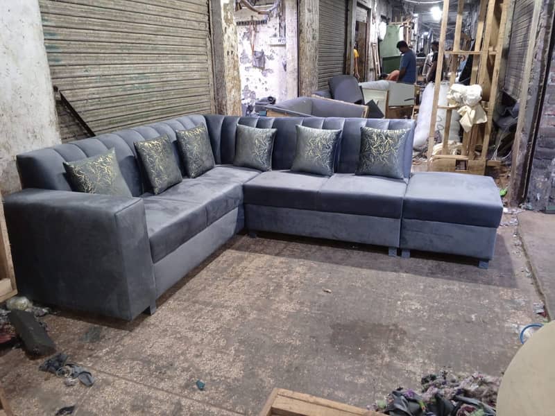 Sofa Poshish , L shape sofas , Modern shape sofa , wooden sofas 3