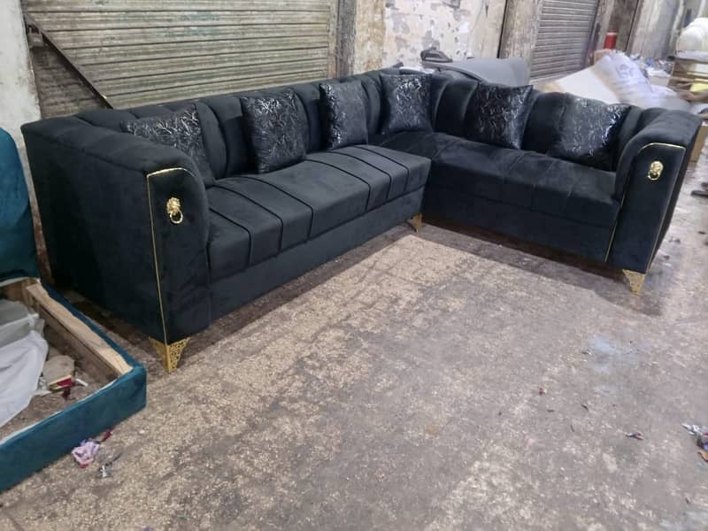 Sofa Poshish , L shape sofas , Modern shape sofa , wooden sofas 9