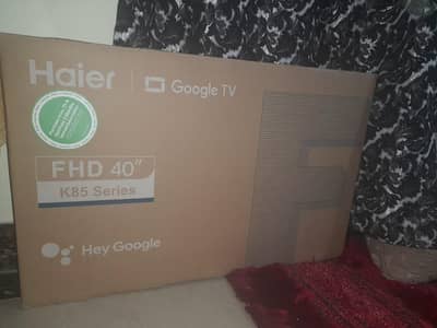 Haier k85 series FHD 40 inches
