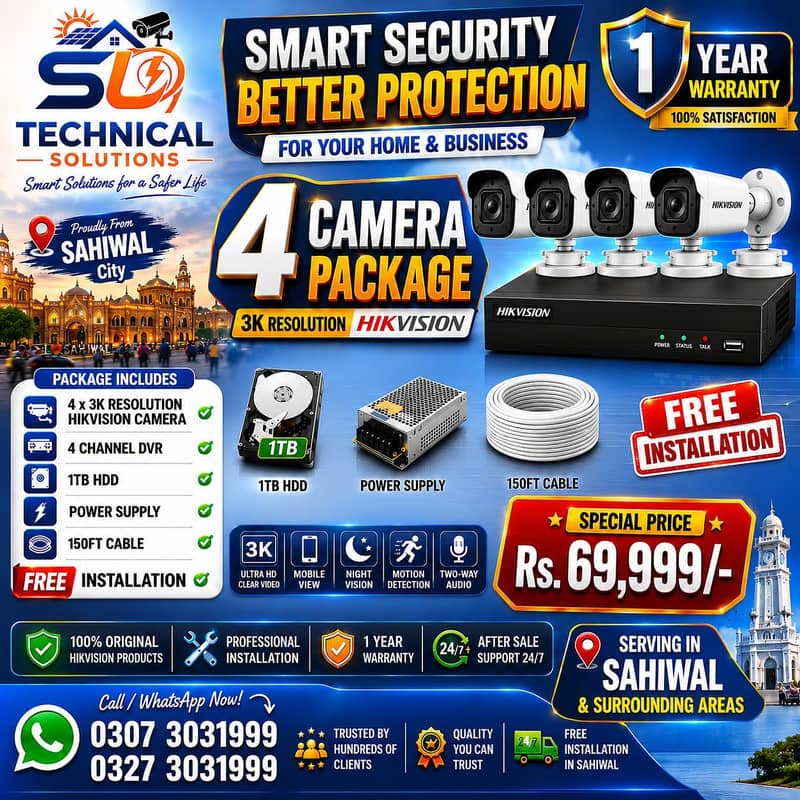 CCTV Security Package 3