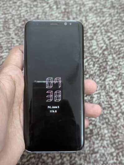 Samsung S8 edge only phone.