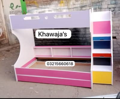 Kids Bunk Bed ( khawaja’s interior Fix price workshop