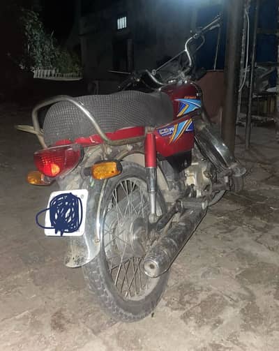 Honda CD70 2019 Red Colour