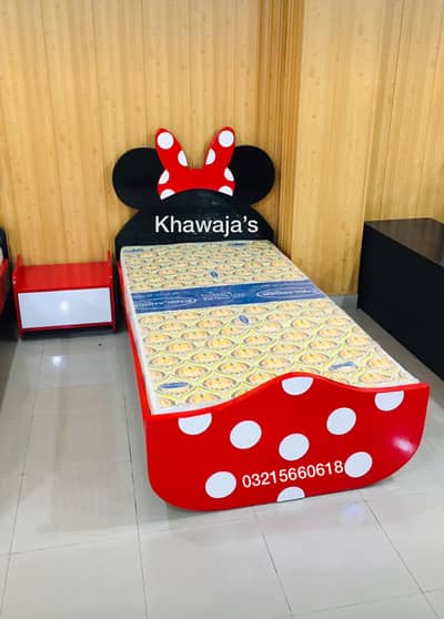 Kids single Bed ( khawaja’s interior Fix price
