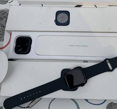 apple watch series 7 45mm 100% Health Complete Box
