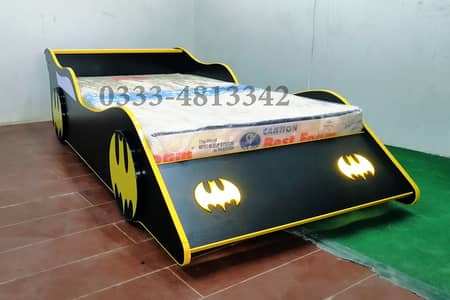 Lowest Price Kids Single Car Bed for Boys Children sale in Pakistan