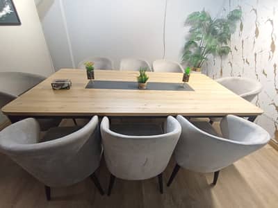 Meeting chairs and Dinting Chairs and table