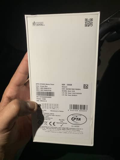 oppo A6s pro  8gb 256gb box pack