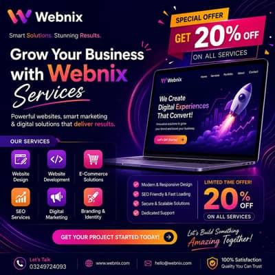 Webnix services to grow business