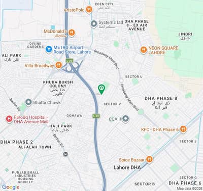 1 knal plot for sale DHA phase 8, Lahore