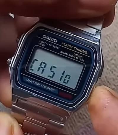 Casio A158W