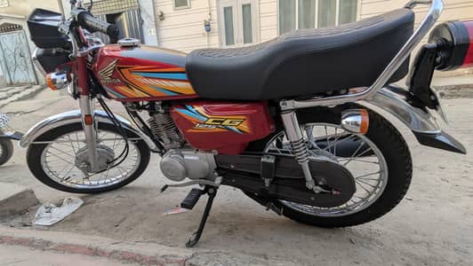 Honda 125 like new condition