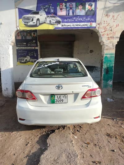 Toyota Corolla XLI 2012