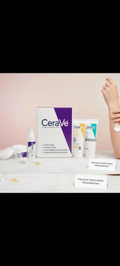 CeraVe Facial Kit 50ml Acne Scar Removal & Brightening Cream