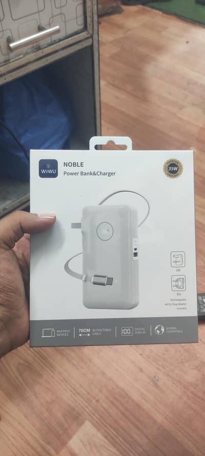 WiwU 10000mah Display PD35w Fast Charging