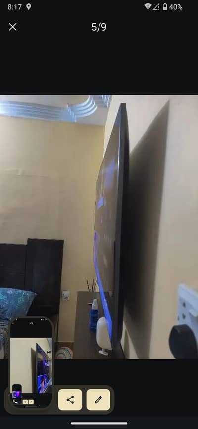 No display orignal samsung qled