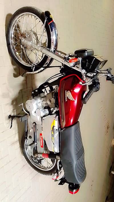 Honda cg125 self start