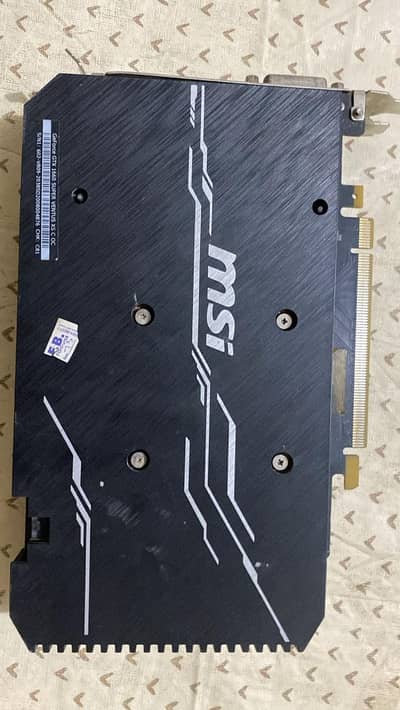 MSI GeForce GTX 1660 SUPER Ventus XS OC 6GB graphics card.