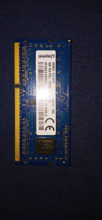 Kingston 4gb laptop ram